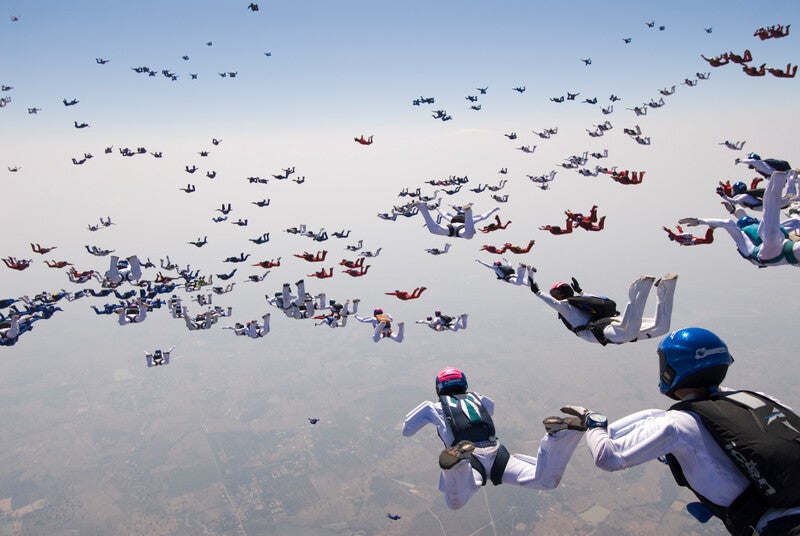 Skydiving
