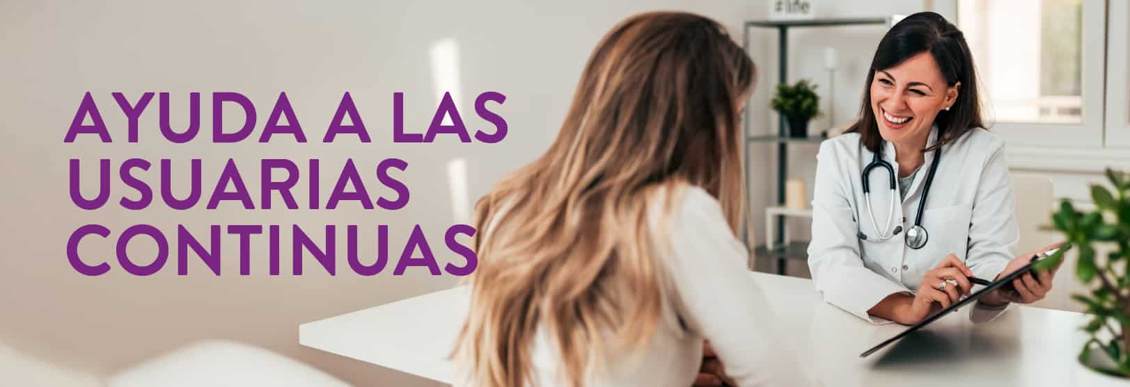 doctora hablando con su paciente