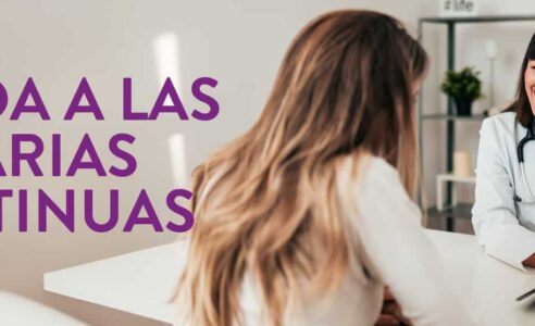 doctora hablando con su paciente